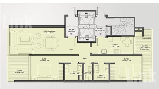 Departamento - Playa Mansa