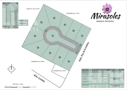Terreno en  Mirasoles Barrio Privado