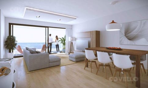 Venta apartamento de 2 dormitorios sobre rambla en Malvín