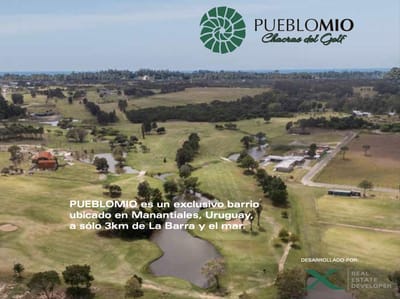 Terreno en Pueblo Mio Chacras del Golf con financiación