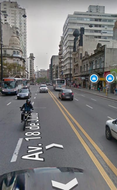 18 de julio, gran esquina en Cordón, acera sur, 426 m2, 8 mts de frente , excelente rentabilidad !!
