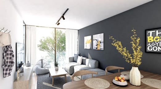 Apartamento 1 dormitorio, balcón, amenities.