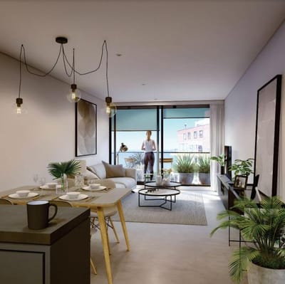 Venta apartamento dos dormitorios con terraza en Buceo