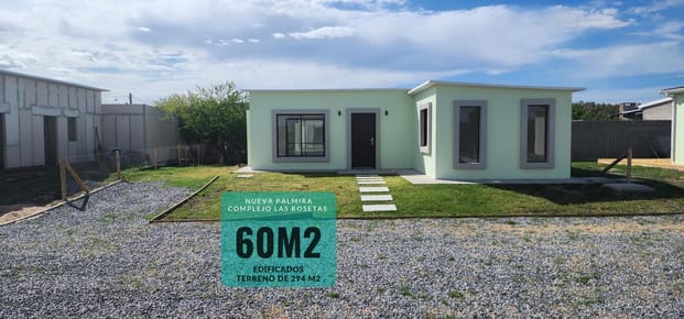Venta - Casa - 2 dormitorio - Nueva Palmira - Complejo Las Rosetas