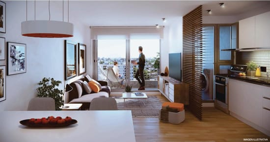 Apartamento dos dormitorios en La Blanqueada, Montevideo