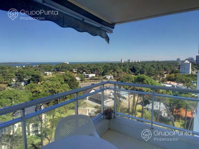 Departamento de dos dormitorios en alquiler anual o invernal- en  venta en Punta del Este , zona   Shopping.