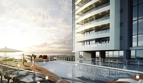 Apartamento  frente al mar en venta  1Dormitorio- playa brava  -look brava PROP1086