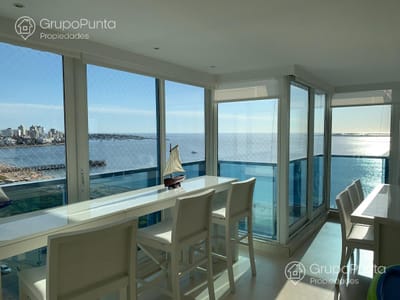 Departamente en Alquiler Frente al Mar en Beverly Tower - Playa Mansa, Punta del Este PROP9012