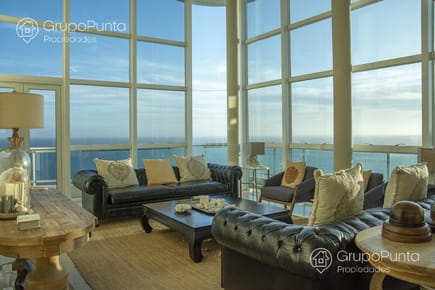 Penthouse frente al mar torre acuarella -Playa Mansa - Punta del este