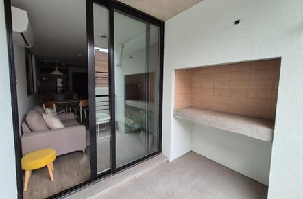 Apartamento 1 dormitorio a estrenar con terraza con parrillero en Centro
