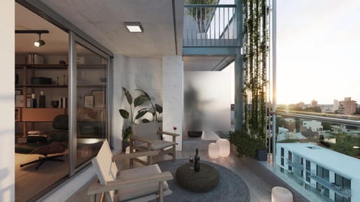 Apartamento en venta en Cordón, Montevideo  2 Dormitorios  Gala Rock