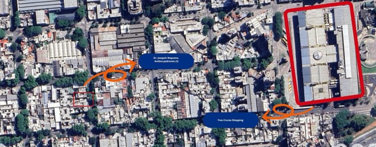 VENTA TERRENO TRES CRUCES IDEAL EDIFICIO MULTIPROPOSITO