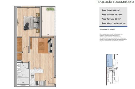 Venta De Apartamento 1 Dormitorio, Terraza. Cordón Sur! Entrega Diciembre 2026!