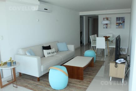 Apto en playa Brava, 2 suites mas dependencia, edificio con