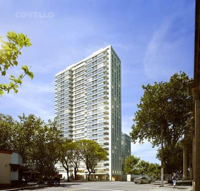 Apartamento en venta de 2 dormitorios en piso 24 en Cordón