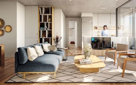 Venta apartamento 2 dormitorios con amplio patio en Aguada, Montevideo