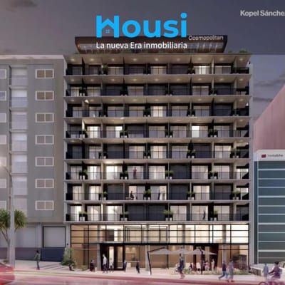 Apartamento a estrenar en venta monoambiente PROYECTO COSMOPOLITAN Parque rodó
