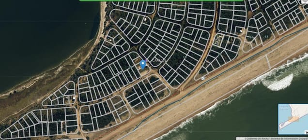 VENTA TERRENO 1700 m Edificables en LAGUNA GARZÓN - EL CARACOL, ROCHA