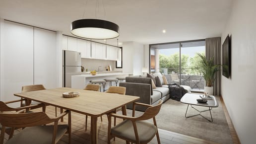Apartamento de un dormitorio con terraza en venta en Carrasco Norte