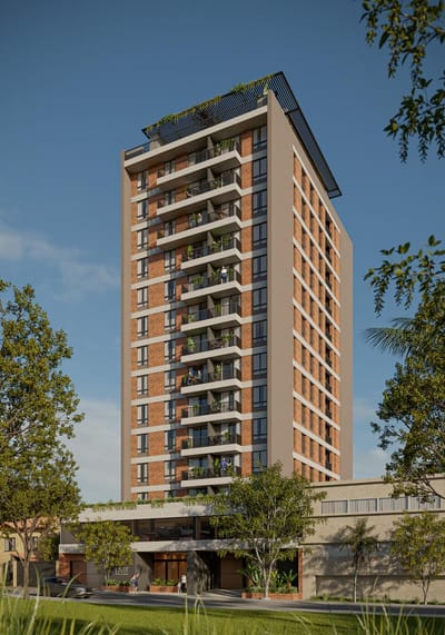 Departamento en venta 2 dormitorios en Barrio Ycuá Sati Asunción edificio Livit