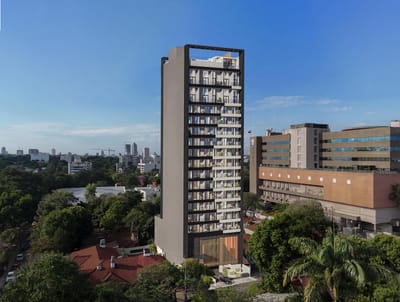 Departamento de 1 dormitorio en venta en Barrio Recoleta Asunción Edificio Lumiere Mcal.