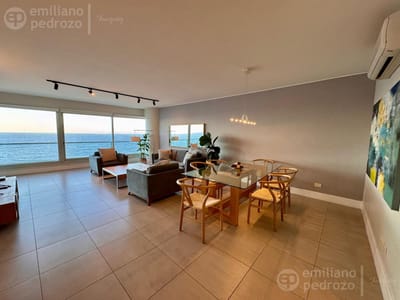 Alquiler Departamento 2 dormitorios y servicio piso alto frente al mar Le Parc Punta del Este