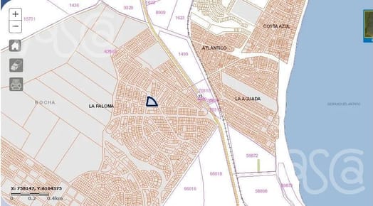 Terreno en venta La Paloma