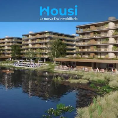 Apartamento en venta a estrenar 1 dormitorio PROYECTO ROTUNDA AL LAGO ciudad de la costa