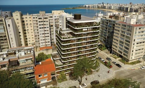 Departamento en  Pocitos Nuevo , 2 dormitorios, 2 baños , a metros de rambla