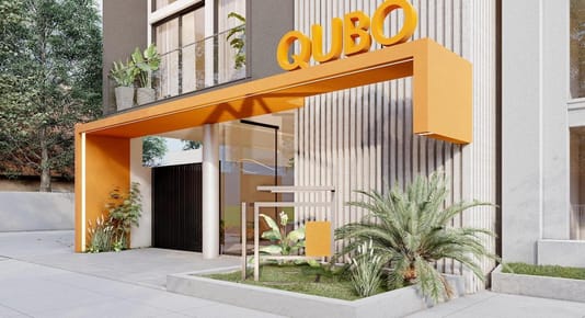 Departamento en venta 1 dormitorio en barrio Villa Morra Asunción Edificio QUBO