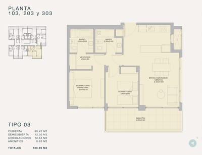 Apartamento - Península