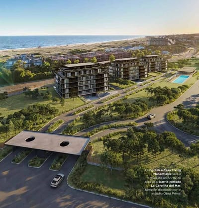 Venta de Apartamento 2 dormitorios a estrenar de gran categoría en La Carolina del Mar Manantiales