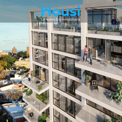 apartamento en venta 1 dormitorio a estrenar PROYECTO 01 VISTA la blanqueada