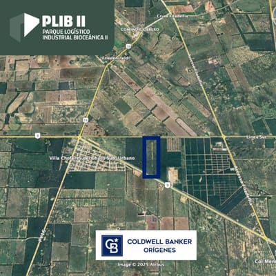 Lotes en venta 1.040 m2 en Parque Industrial Bioceánica II en Filadelfia
