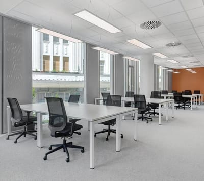 Renta de oficinas comerciales amobladas para 15 personas en Lima, Real Plaza Puruchuco