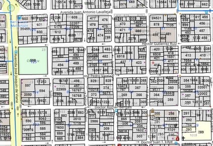 Terreno en Centro Maldonado 1242 m2 - inversores - Apto para edificio 10 pisos