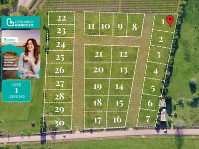 Venta - Terreno - Lote 17 - Carmelo - Barrio Viñas de Carmelo