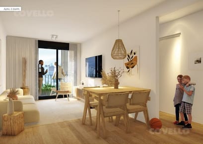 Venta apartamento 2 dormitorios con amplia terraza - Buceo