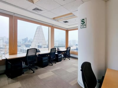 Alquiler de oficina comercial para 5 personas en LIMA, Real Ocho San Isidro.