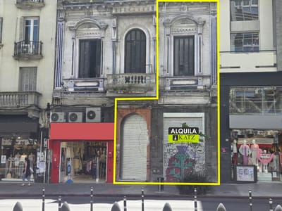 18 de julio y Vazquez, estrena, 440 m2 , 6 mts de frente, doble altura !!