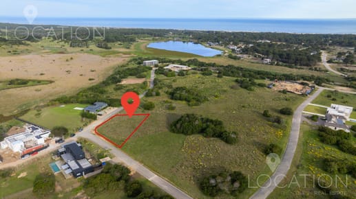 Venta de terreno en barrio cerrado Laguna Escondida, José ignacio