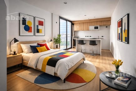 Venta Monoambiente piso alto en Cordón, Montevideo