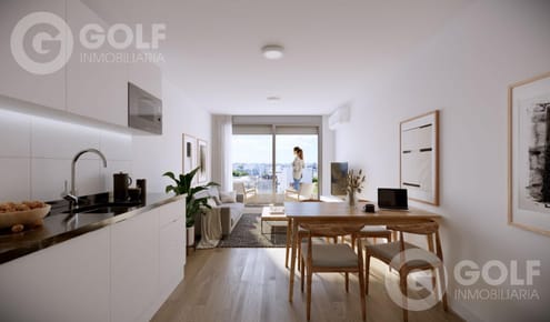 Venta apartamento de 1 dormitorio con patio en el Centro