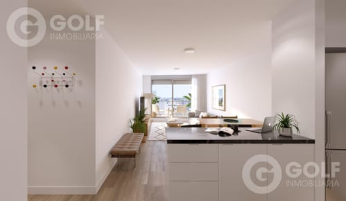 Venta apartamento de 2 dormitorios con terraza en Tres Cruces