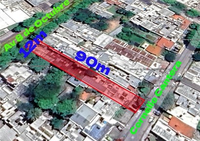 Terreno en La Blanqueada sobre avenida