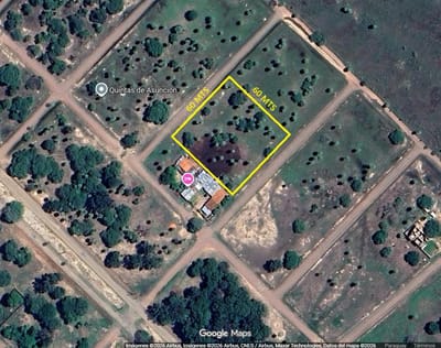 Terreno en Venta 3600 m2 Barrio Quintas de Asuncion Puerto Falcon