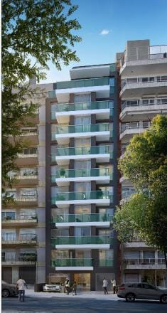 Apartamento de 1 dormitorio con terraza, lavadero