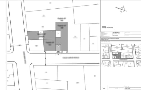 TERRENO CON FRENTE A DOS CALLES PROX 18 DE JULIO
