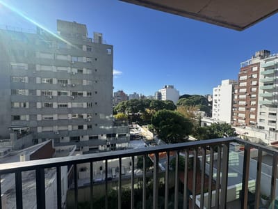 Apartamento de 1 dorm y cochera a estrenar en Pocitos