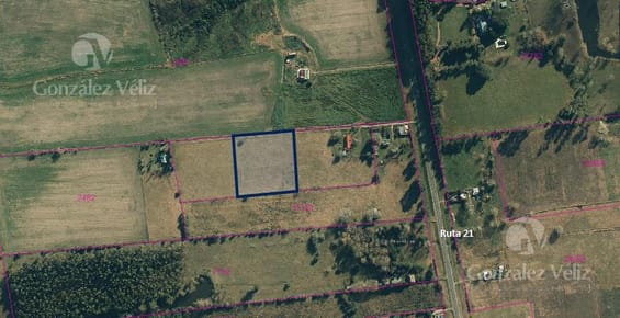 Terreno de 10.0000m2 cercano a la ciudad con salida a Ruta nacional 21